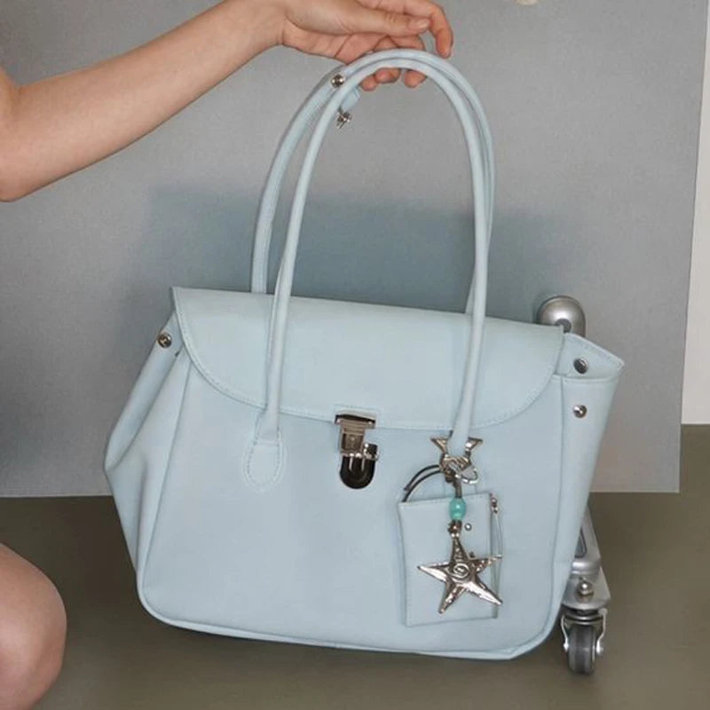 Tonos pastel, Tienda online, Resistente al agua, Moda femenina, Gran capacidad, Bolso tote, Bolso mujer, Bolso elegante, Bolso casual, Accesorios mujer
