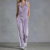 Top con capucha, Tienda online, Ropa femenina, Pantalón casual, Outfit cómodo, Moda mujer, Moda femenina, Dos piezas, Conjunto terciopelo, Conjunto casual, Theme template
