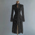 Vestido elegante, Vestido cárdigan, Tienda online, Ropa femenina, Outfit femenino, Moda mujer, Moda femenina, Manga larga, Encaje floral, Cuello Mao
