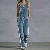 Top con capucha, Tienda online, Ropa femenina, Pantalón casual, Outfit cómodo, Moda mujer, Moda femenina, Dos piezas, Conjunto terciopelo, Conjunto casual, Theme template
