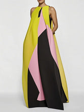 Vestido Largo Plisado con Estampado de Verano - Naos