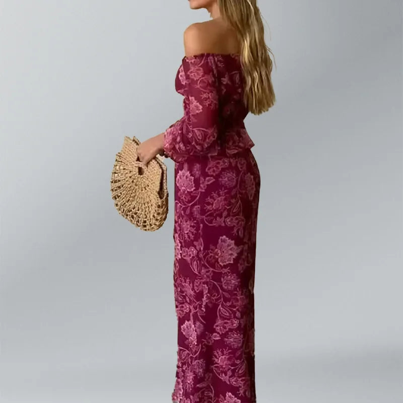 Vestido entallado, Vestido elegante, Tienda online, Ropa femenina, Plisado cintura, Outfit femenino, Moda mujer, Moda femenina, Estampado primavera, Escote en V
