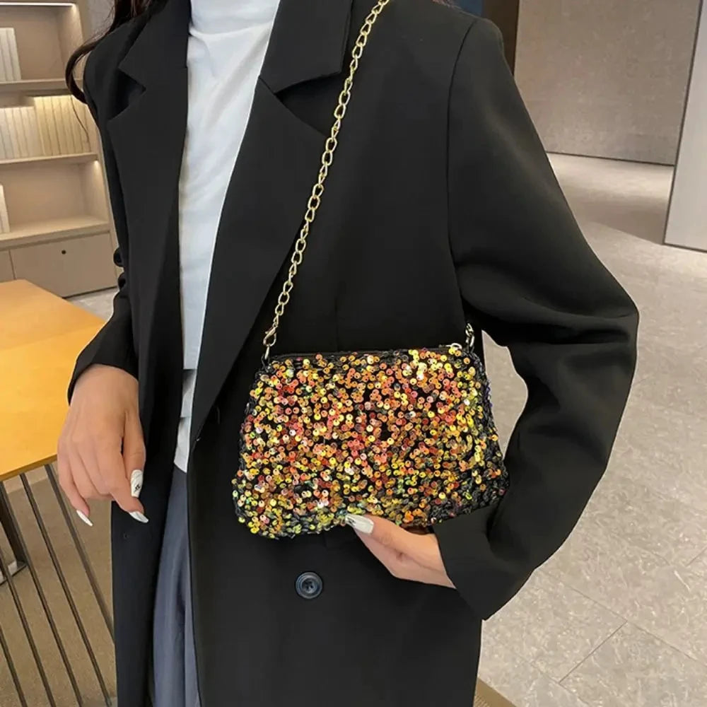 Bolso Bandolera con Lentejuelas para Eventos de Noche - Naos