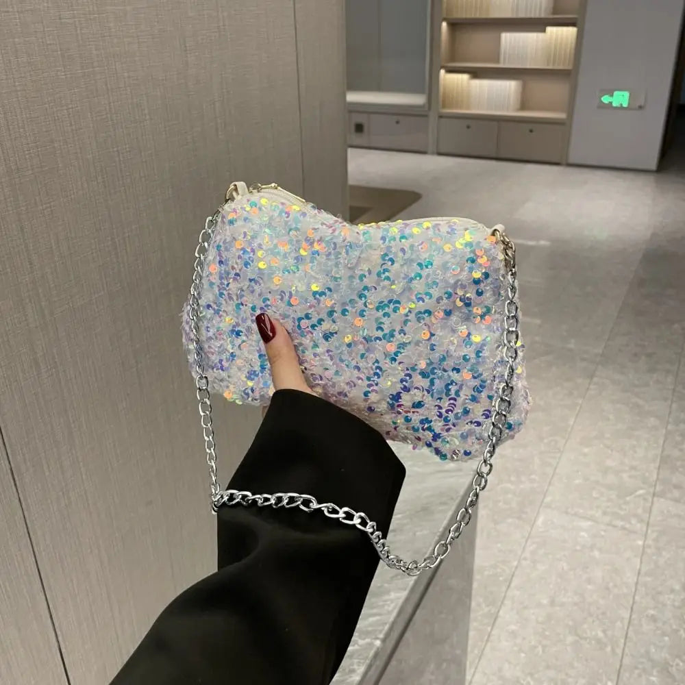 Bolso Bandolera con Lentejuelas para Eventos de Noche - Naos